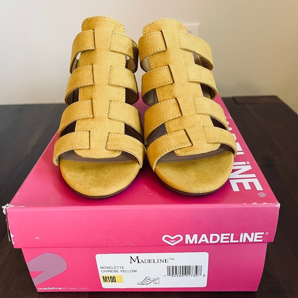 Madeline Novelette Women’s Slip On Mule In Chinese Yellow Size 10M. - Picture 3 of 9